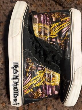 Vintage Iron Maiden Vans Sk8-Hi